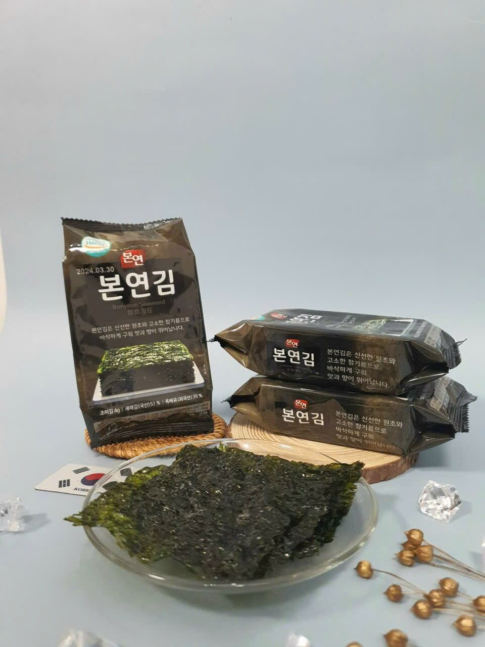 Lá Kim tẩm vị BonYeon Hàn Quốc 본연김