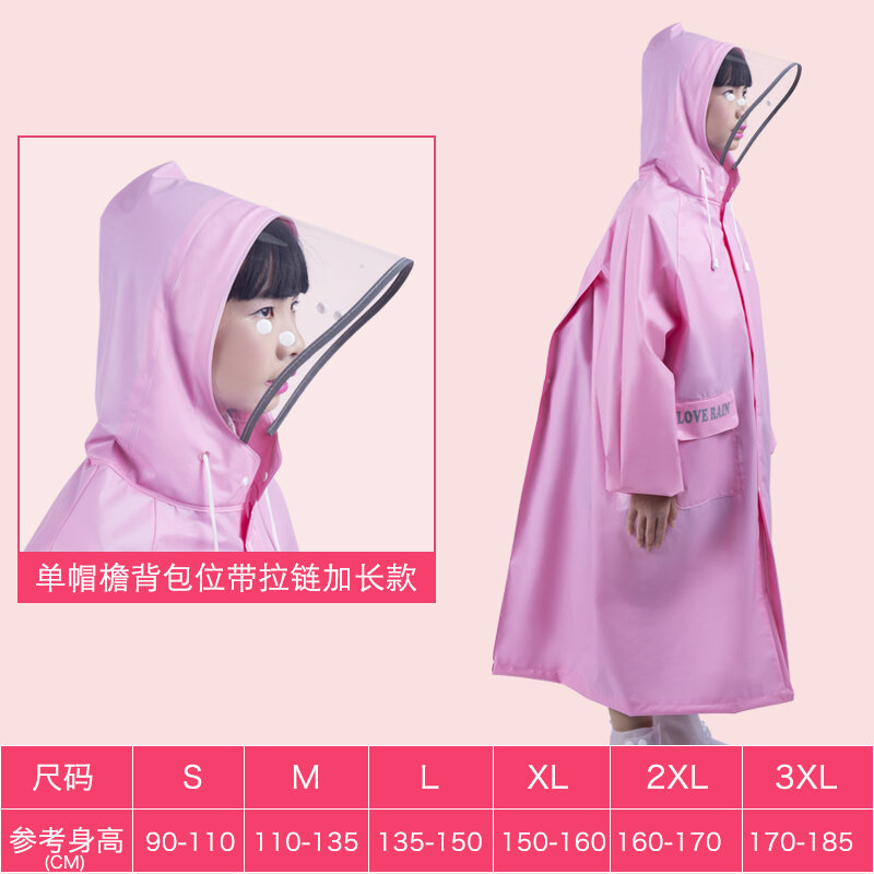 Áo mưa trẻ em áo mưa áo mưa chuyên dùng đi học mẫu dài cho học sinh tiểu học trung học tiểu học trẻ em 2022 chống nước toàn thân bé gái bé trai