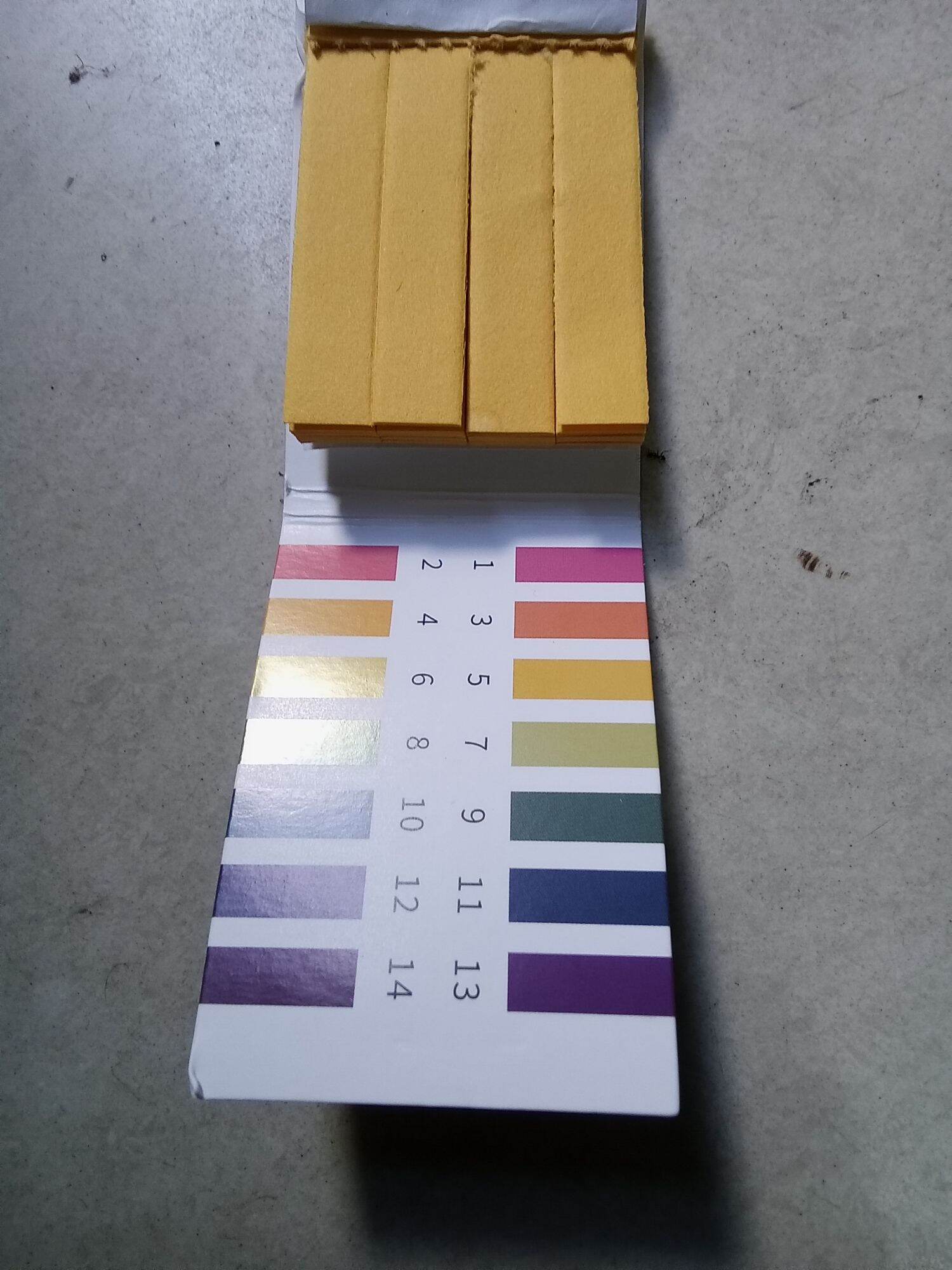 Giấy quỳ tím kiểm tra độ ph cho nước ăn uống