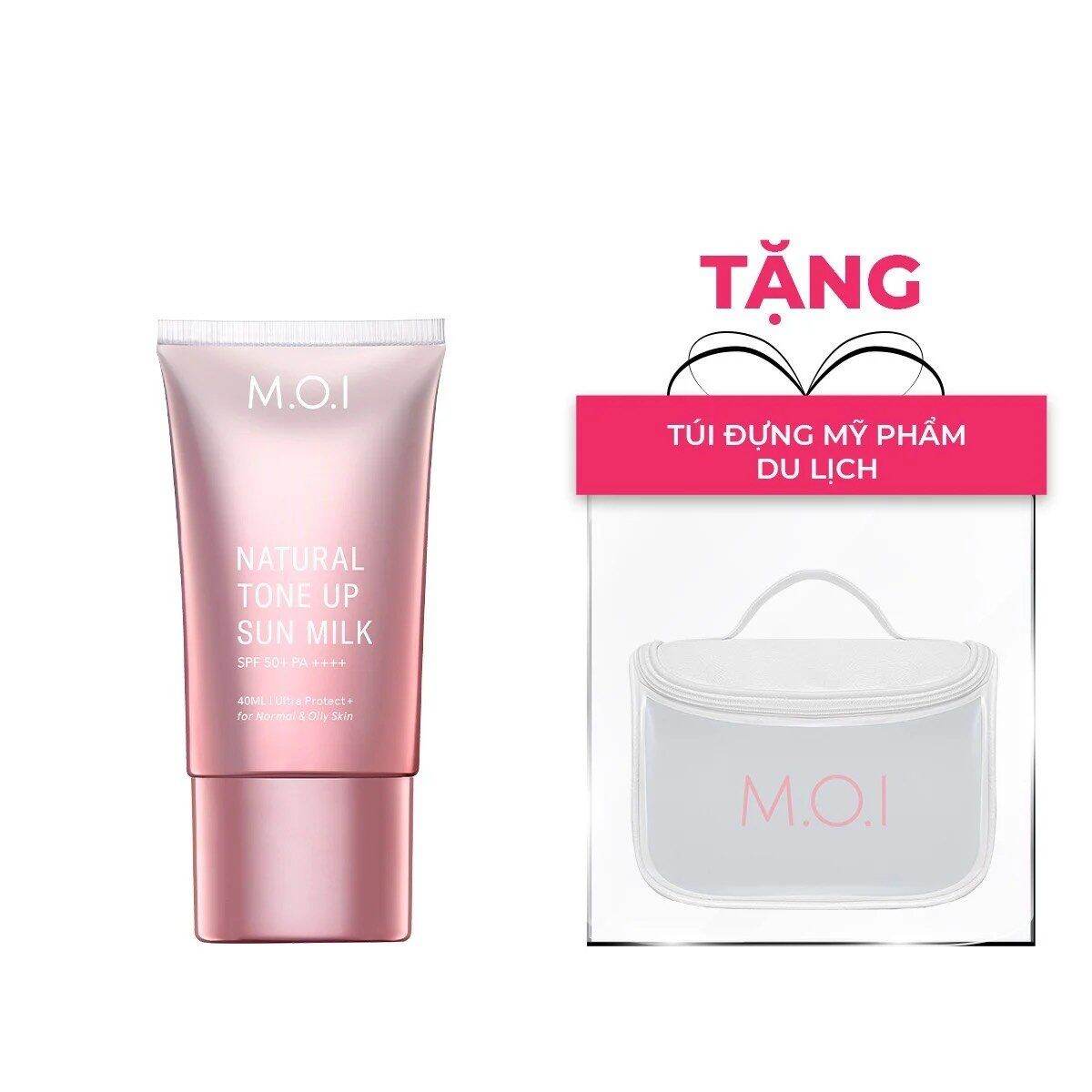 Kem chống nắng nâng tone moi hồ ngọc hà spf 50+++ 40ml