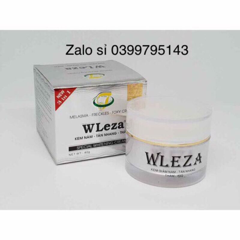 Kem wleza bạc nám tàn nhang đồi mồi 40g