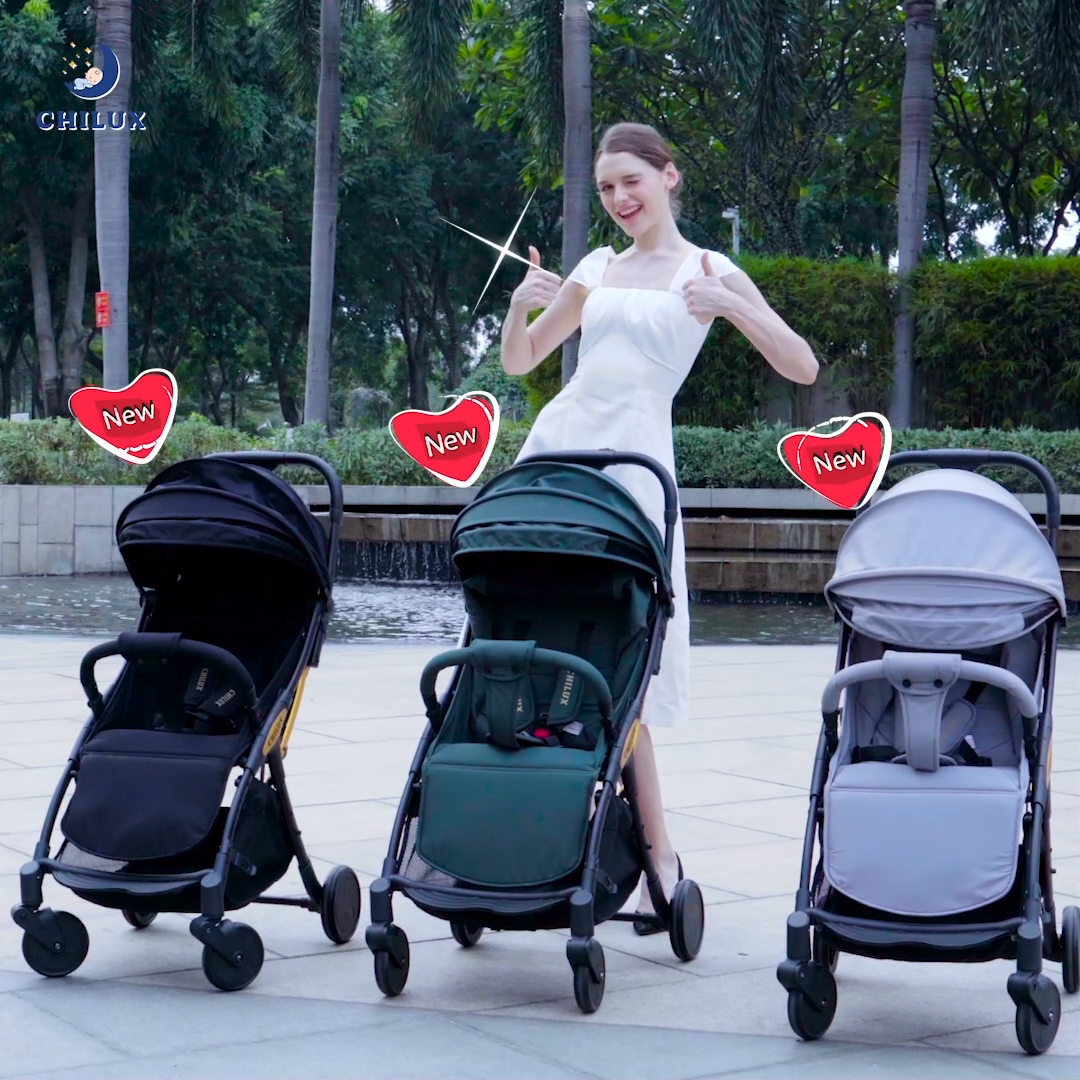 Xe đẩy cho bé gấp gọn CHILUX D23 - giảm r ng lắc tối đa