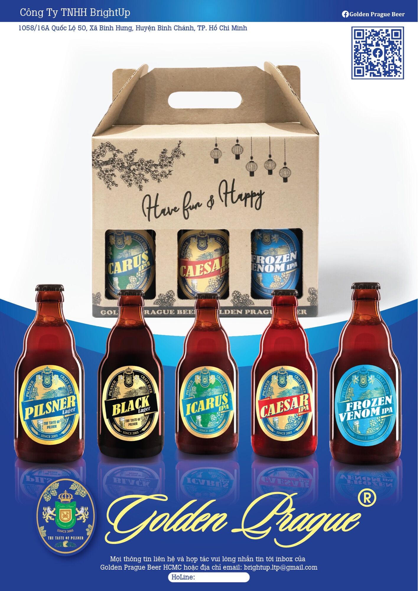 Pack 6 chai mix 5 vị + 1 vị pilsner