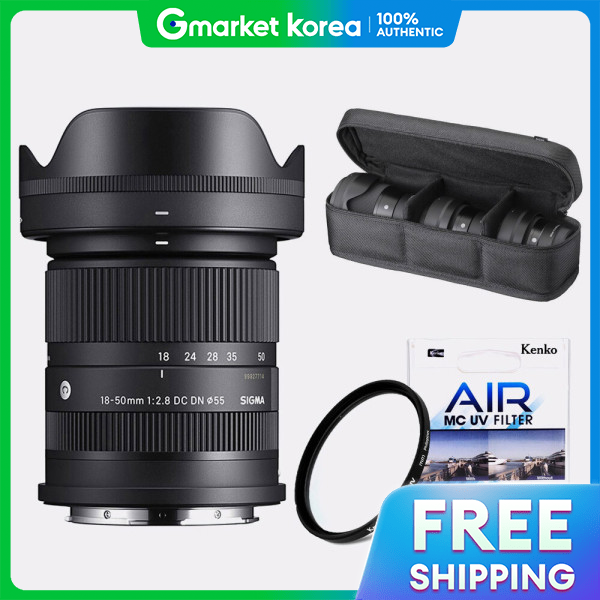 Sigma | Ống kính Sigma C 18-50mm F2.8 DC DN cho Sony E (kèm hộp đựng Kenko MCVU 302)