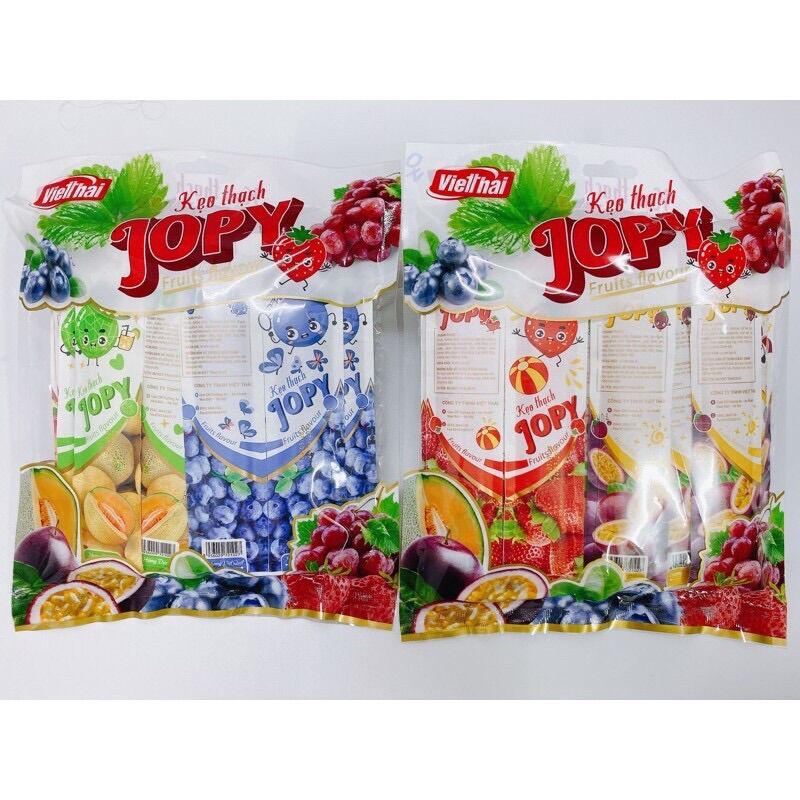 Thạch trái cây Zai zai việt thái JOPY túi 800gr