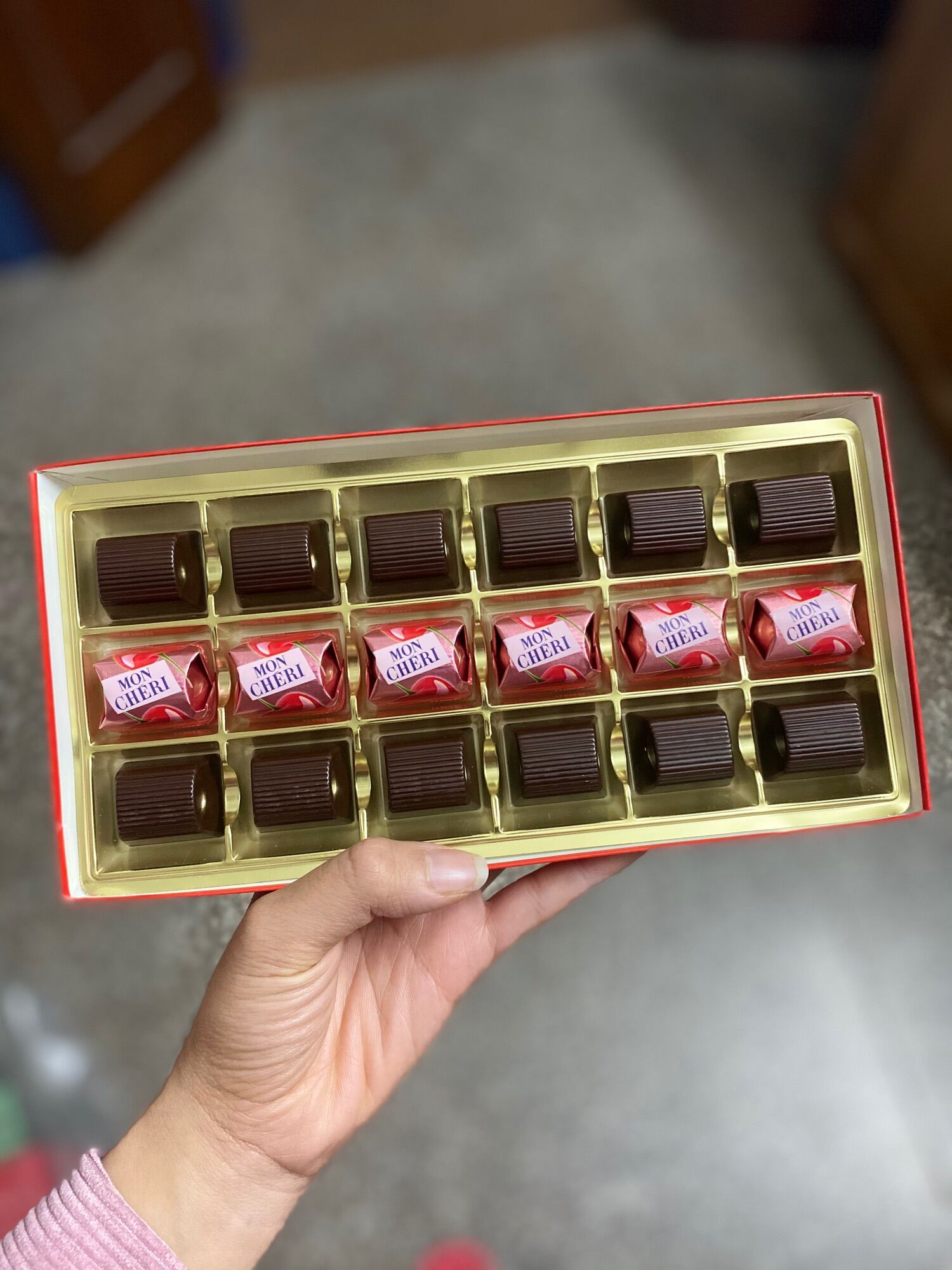 SOCOLA 🍷ANH ĐÀO MON CHERI 15 VIÊN