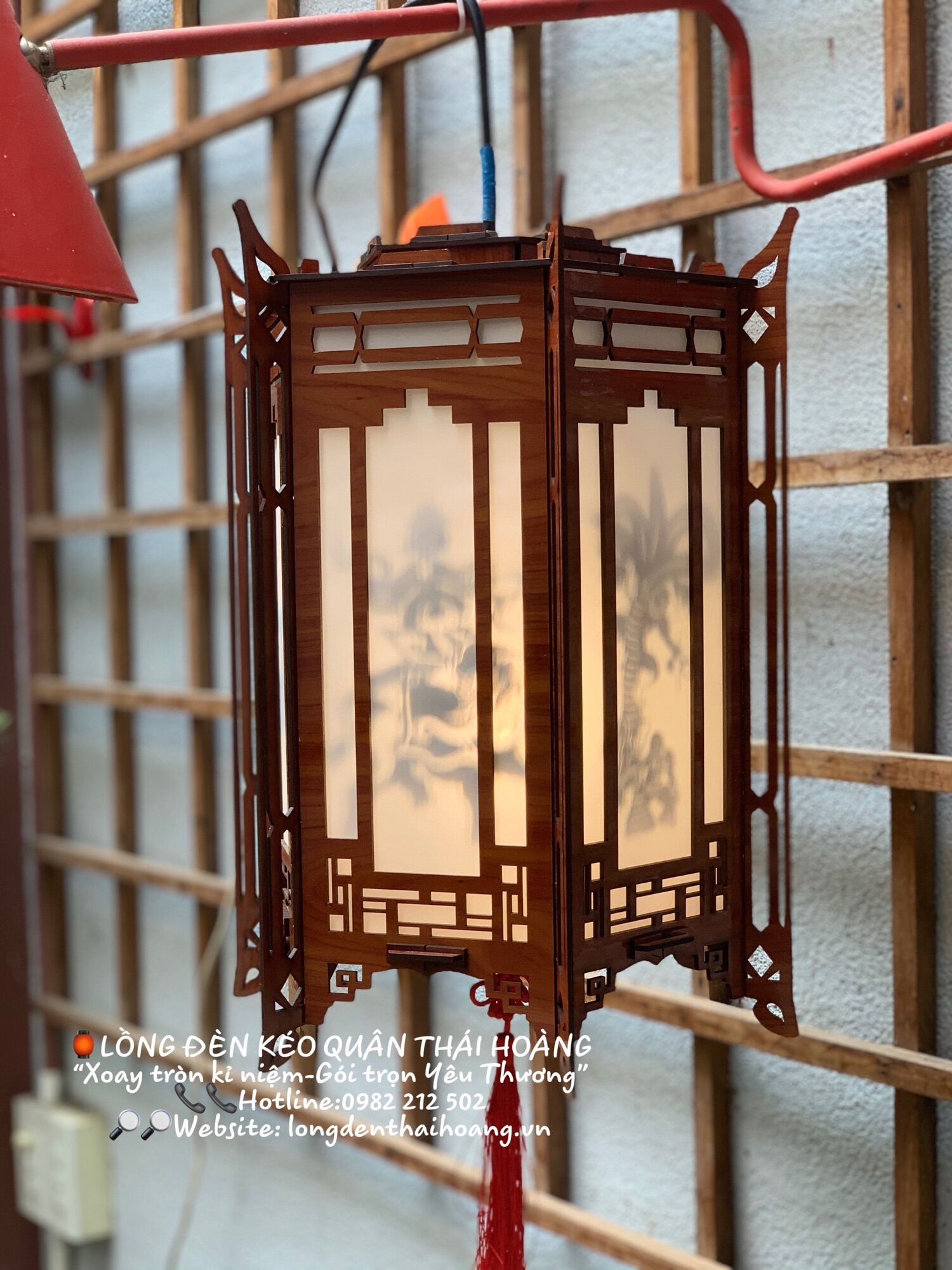 [HCM]Đèn kéo quân treo dùng điện
