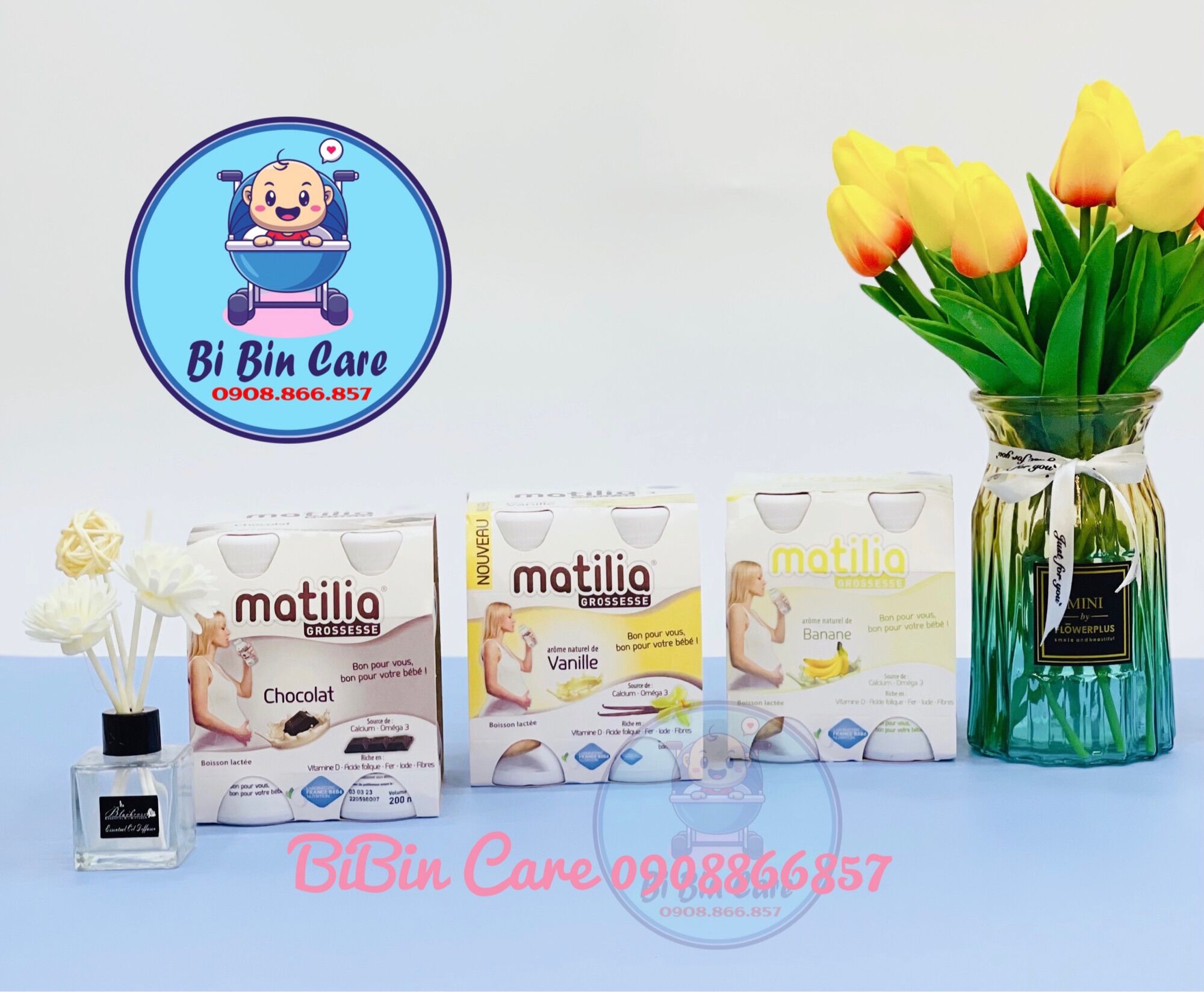 Combo 1 thùng 6 lốc sữa bầu matilia pháp date 2023