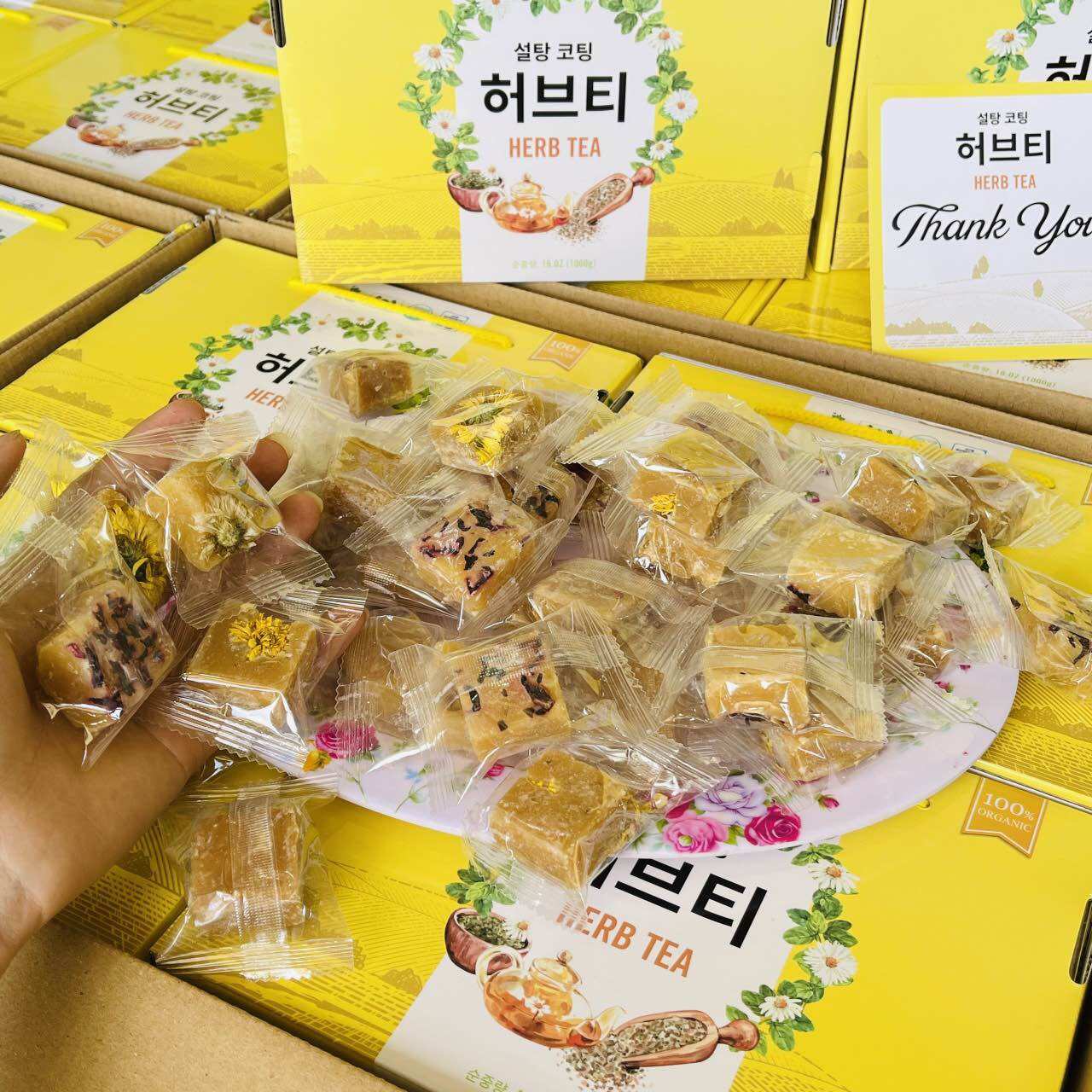 Trà Hoa Cúc Đường Phèn Mix vị HERB TEA