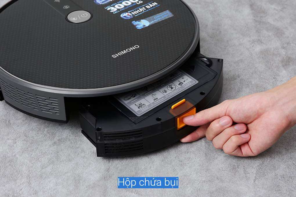Robot hút bụi lau nhà Shimono RS38B