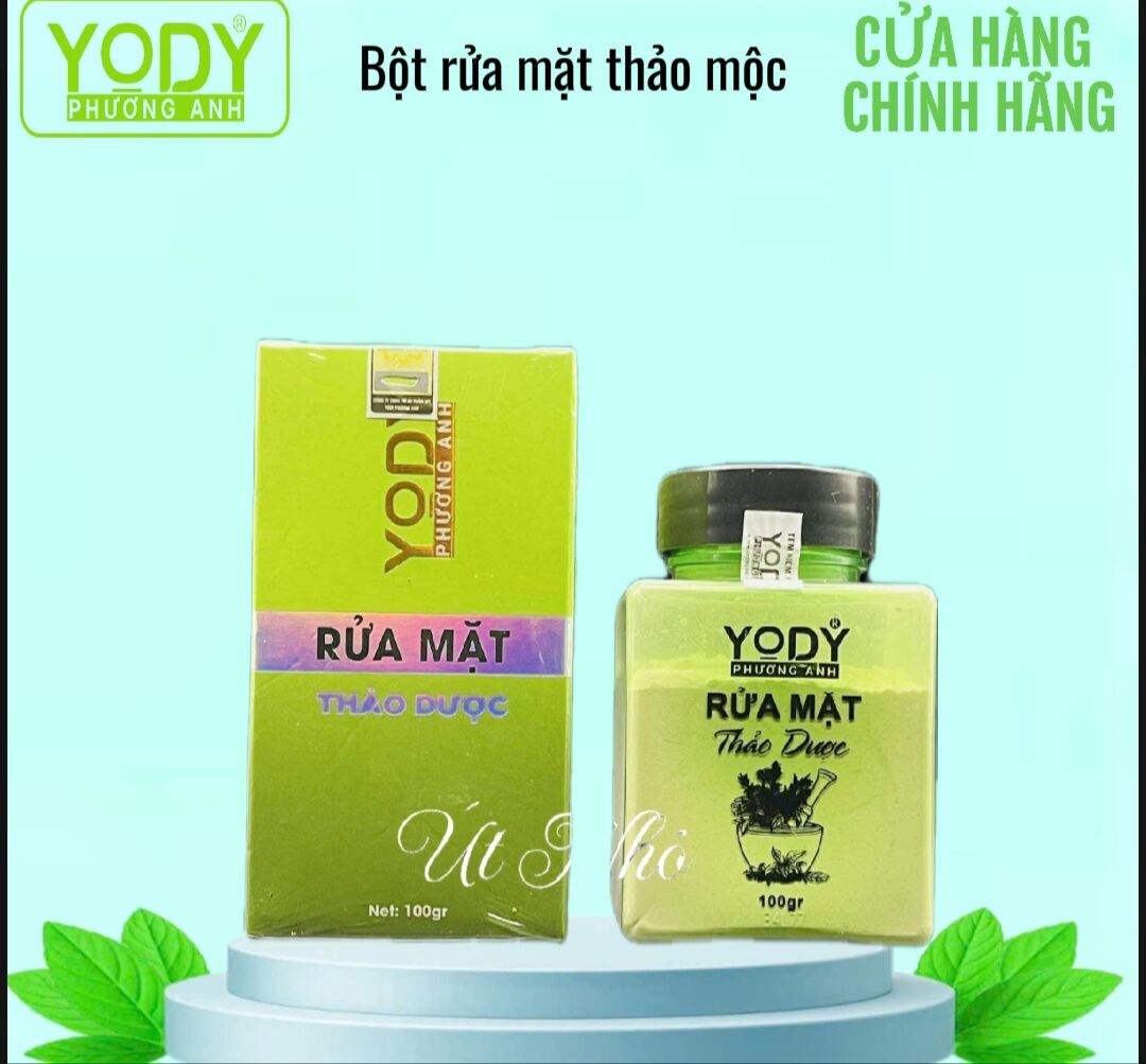  BỘT RỬA MẶT THẢO MỘC MẶT NẠ THẢO MỘC TẨY TẾ BÀO CHẾT YODY PHƯƠNG ANH 