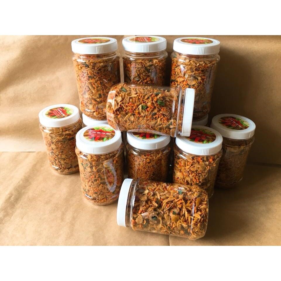 COMBO bánh tráng phơi sương + ruốc hành phi và bơ 930gr