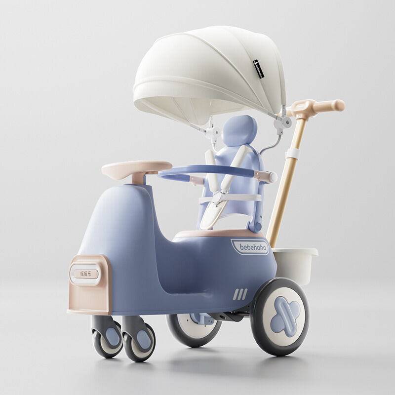 Multi-function Lightweight Folding Stroller 4 Wheels - 7