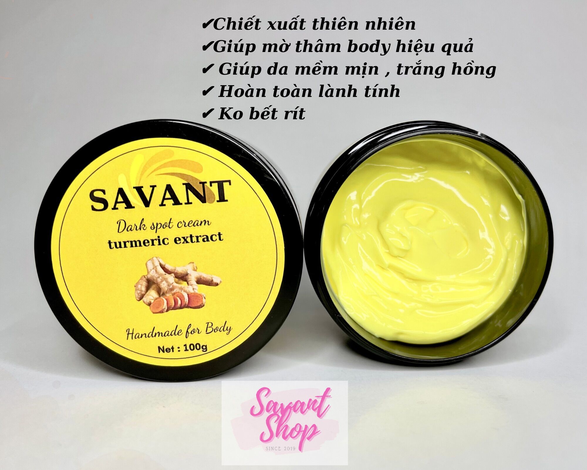 [BODY] Kem Nghệ Mờ Thâm "SAVANT"