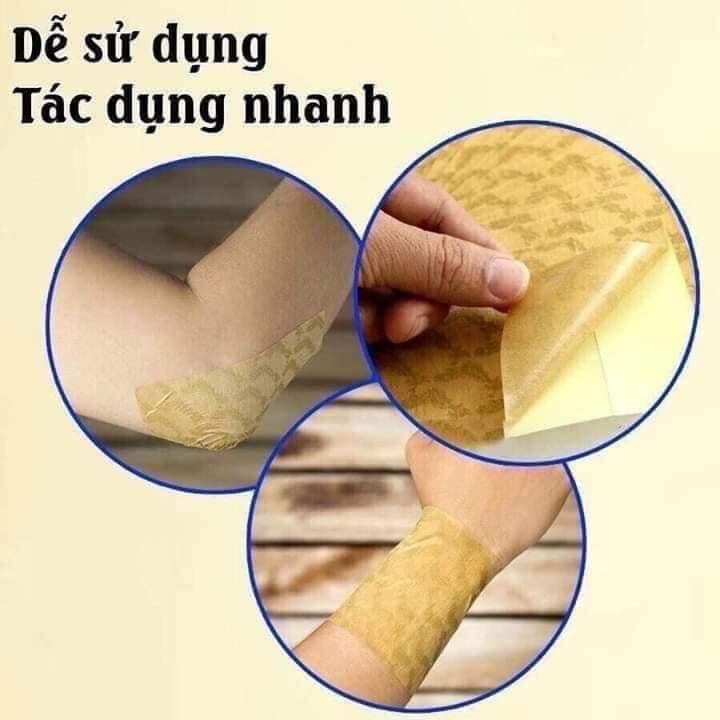 Cao dán hồng sâm trị nhức mỏi Himena gói 20 miếng