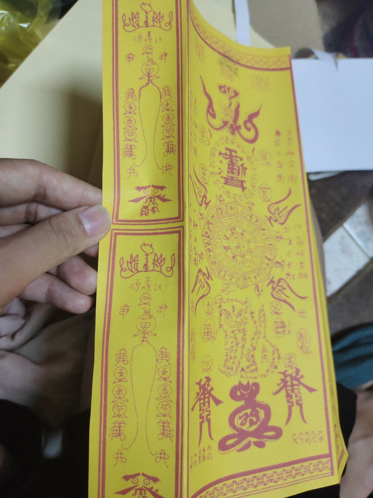 Giấy trấn trạch phong thủy may mắn