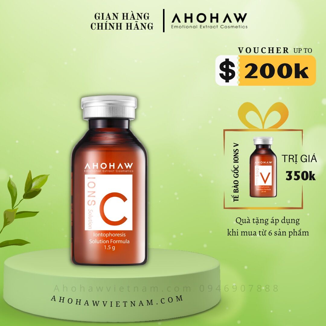 Vitamin C dạng bột AHOHAW - IONS C - Chính hãng Hàn Quốc