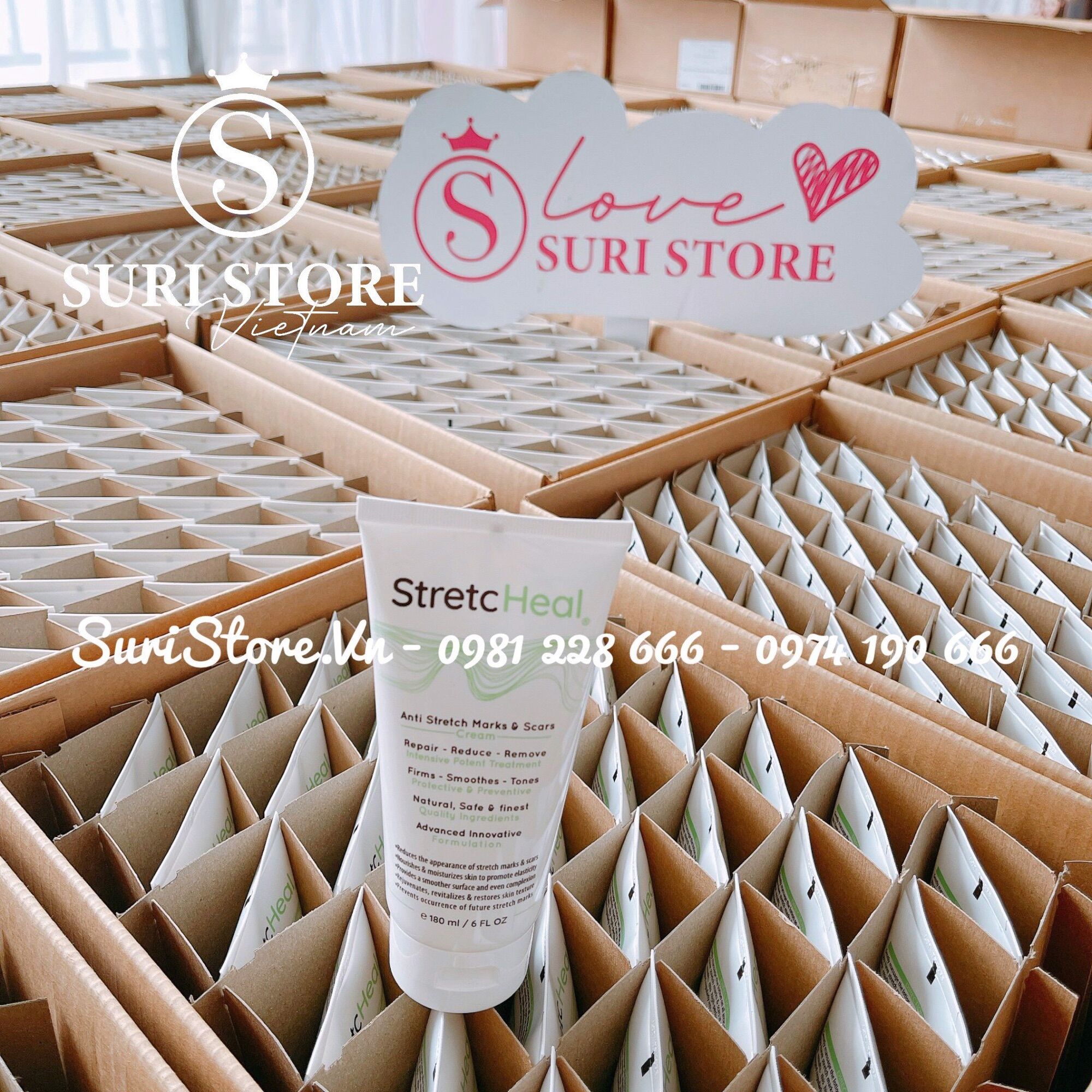 Kem t.rị rạn StretcHeal 180ml