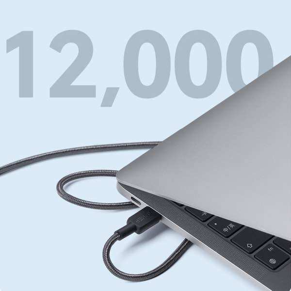 Cáp Type C to Type C Anker 322 dài 0.9m - A81F5