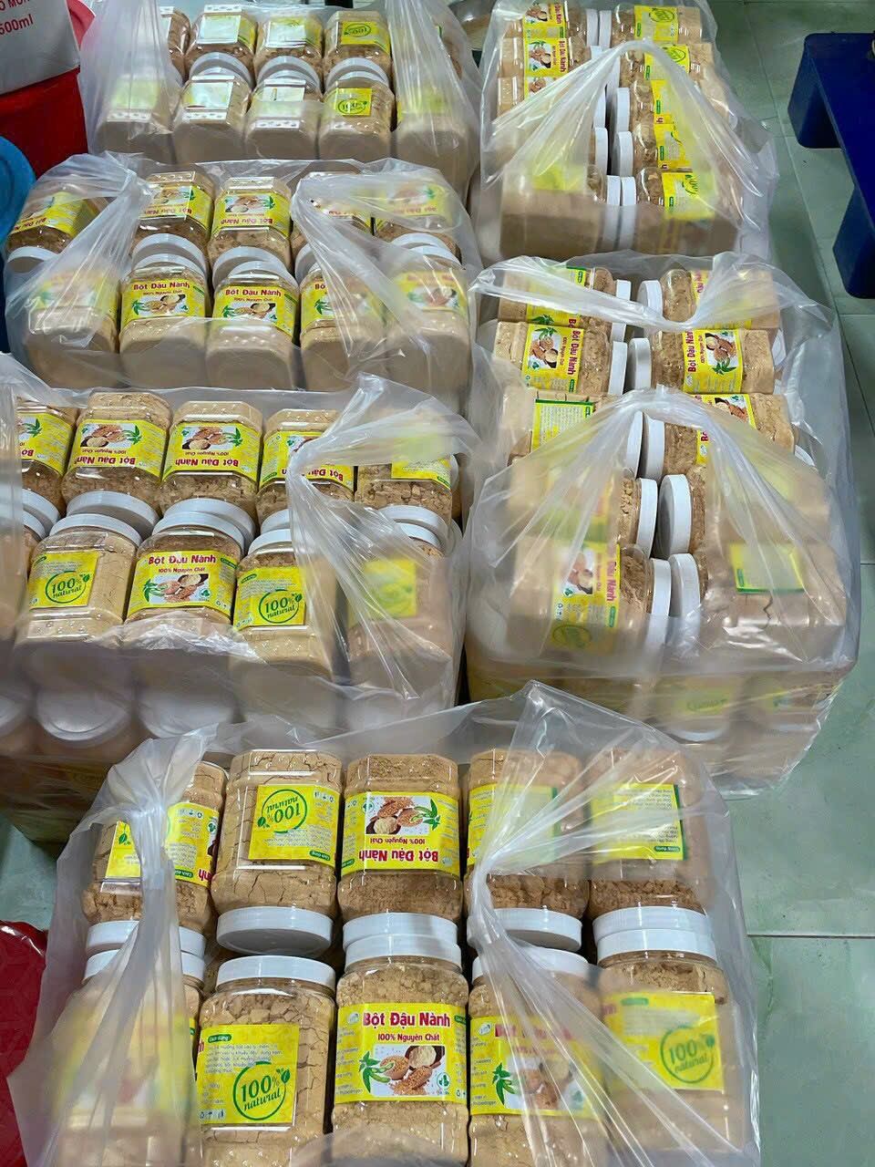 Combo 5 Hộp - Bột đậu nành rang xay nguyên chất ( 1 Hộp 500g )