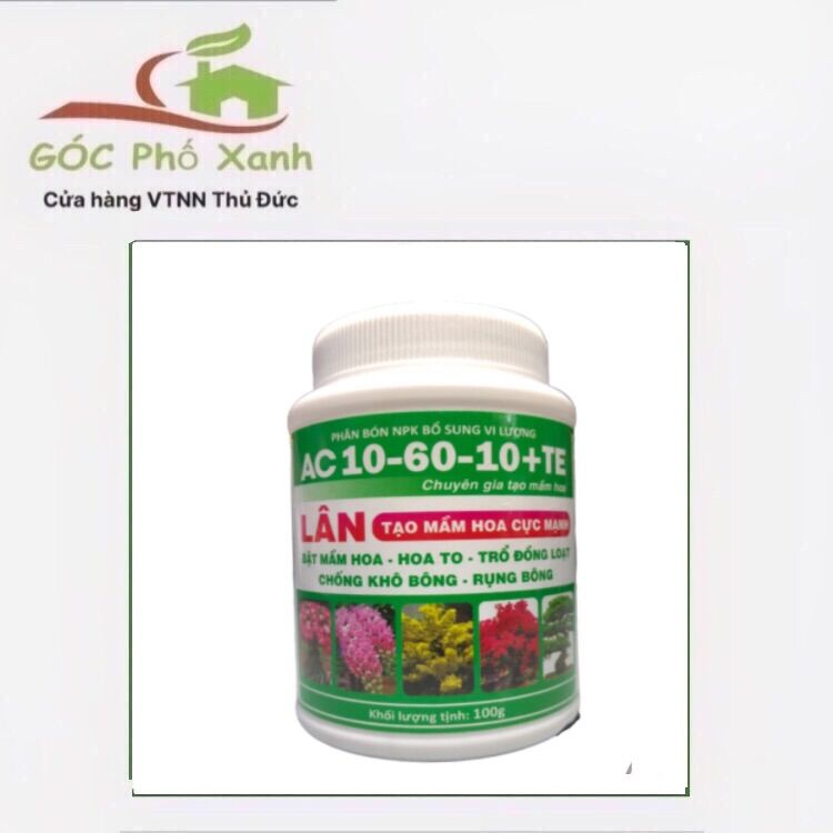 Siêu lân ac 10-60-10 100gam