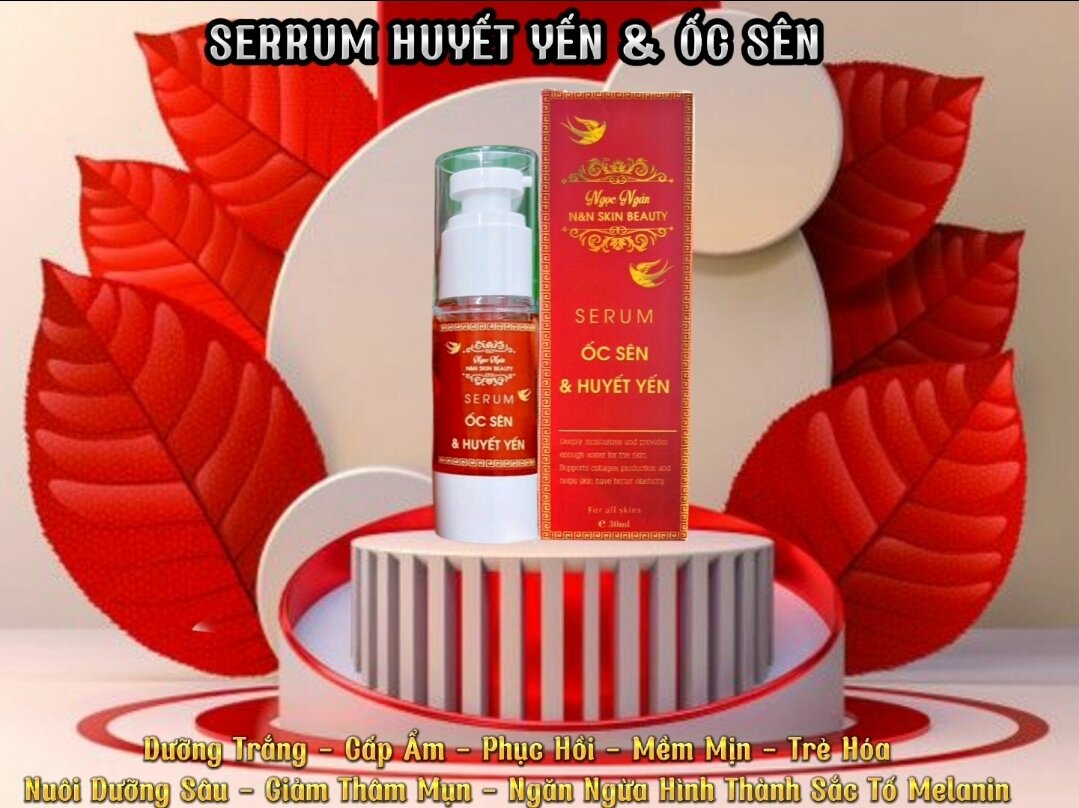 Serum dưỡng da huyết yến ốc sên