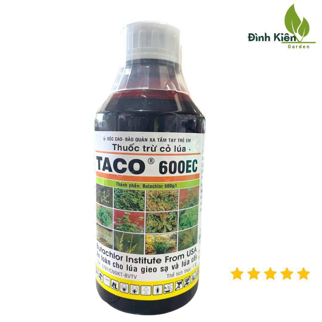  Trừ cỏ lúa TACO 600EC  1Lít  