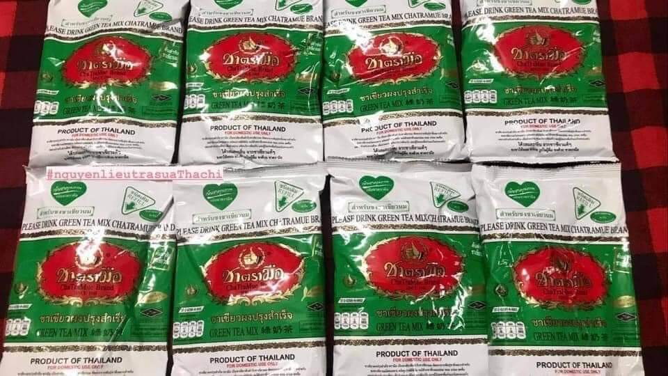 Trà Thái xanh 200g, thơm đậm vị trà, trà sữa thái xanh, giá ưu đãi