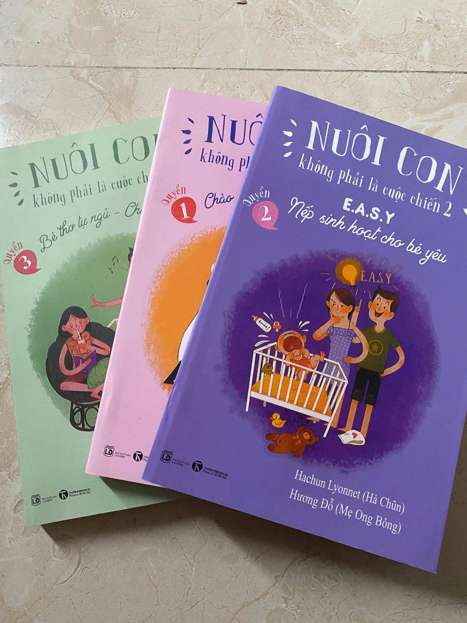 Sách Nuôi con không phải cuộc chiến 3 tập