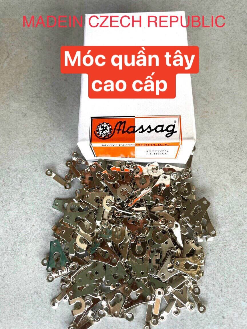 Combo 10 cái móc quần tây inox cao cấp của Séc