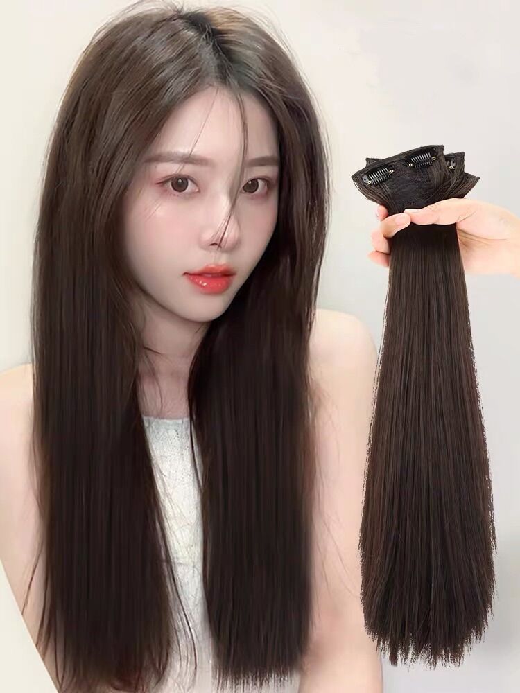 Tóc nối dạng kẹp phím loại đẹp