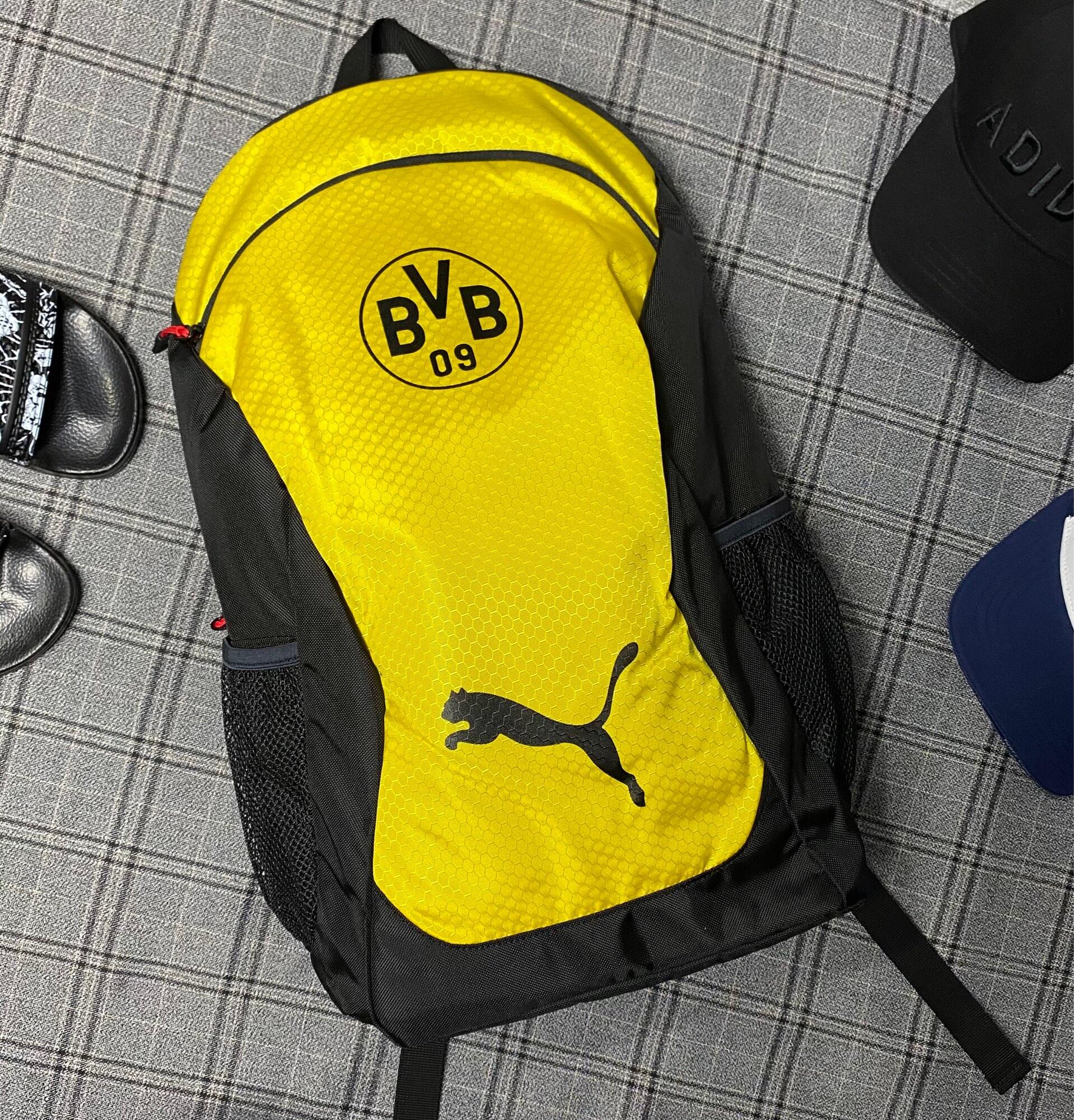 Ba lô thể thao puma logo bvb câu lạc bộ dortmund - balo học sinh nam nữ đựng laptop làm việc và du lịch - mr bean vnxk