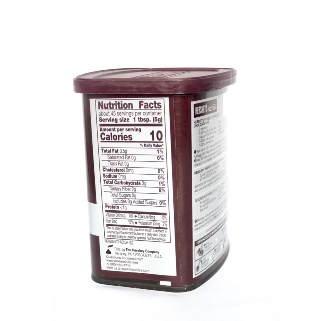 Bột cacao nguyên chất Hershey’s hộp 226g