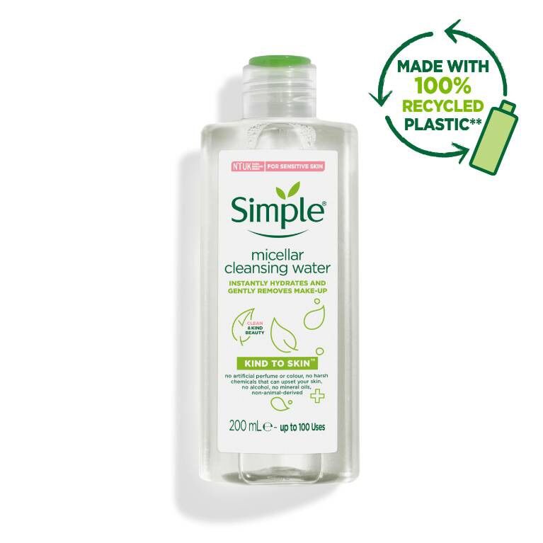 [HCM]Nước tẩy trang Simple Cleansing Micellar Water 200ml