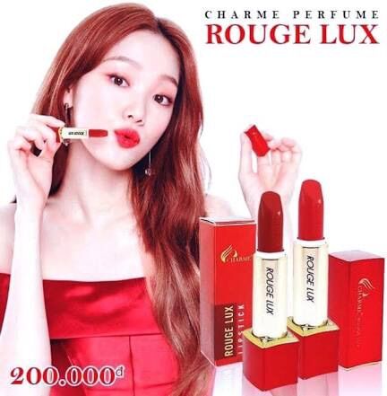 [HCM]Son thỏi char.me  Đỏ cam