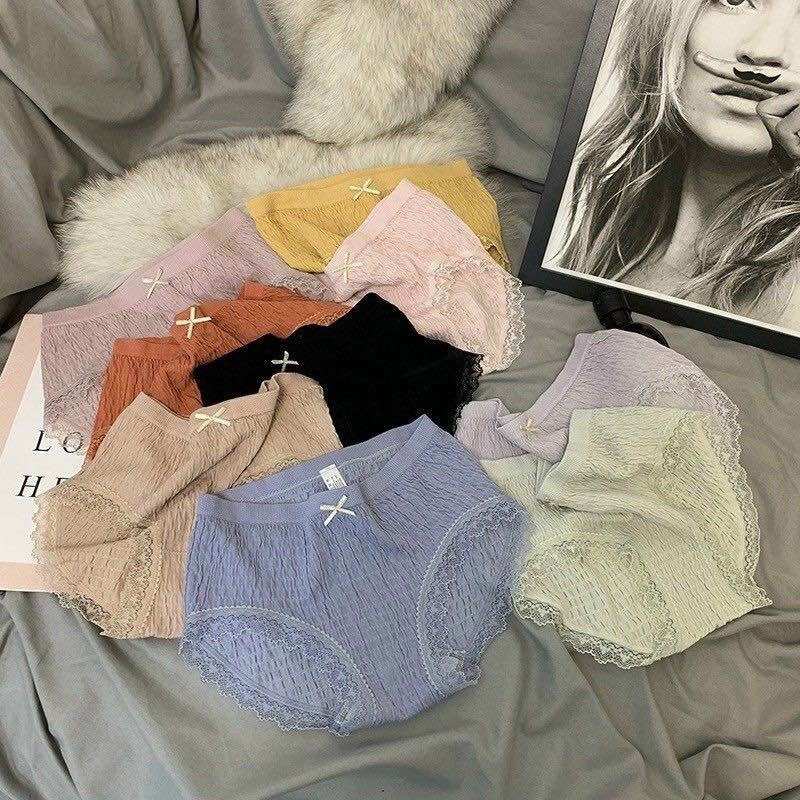 75k/10 quần lót nhăn quần cotton nhăn hàng loại 1
