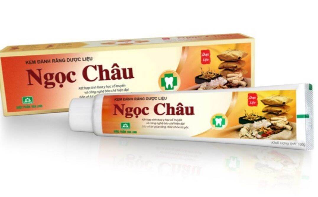 Kem đánh răng dược liệu ngọc châu 125 g