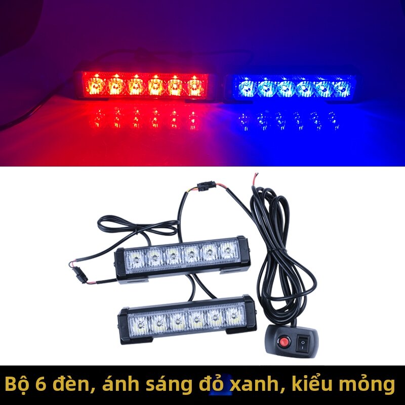 KVS | Đèn Led Chớp Cảnh Báo Siêu Sáng Cho Xe Ô Tô Và Xe Máy 12V