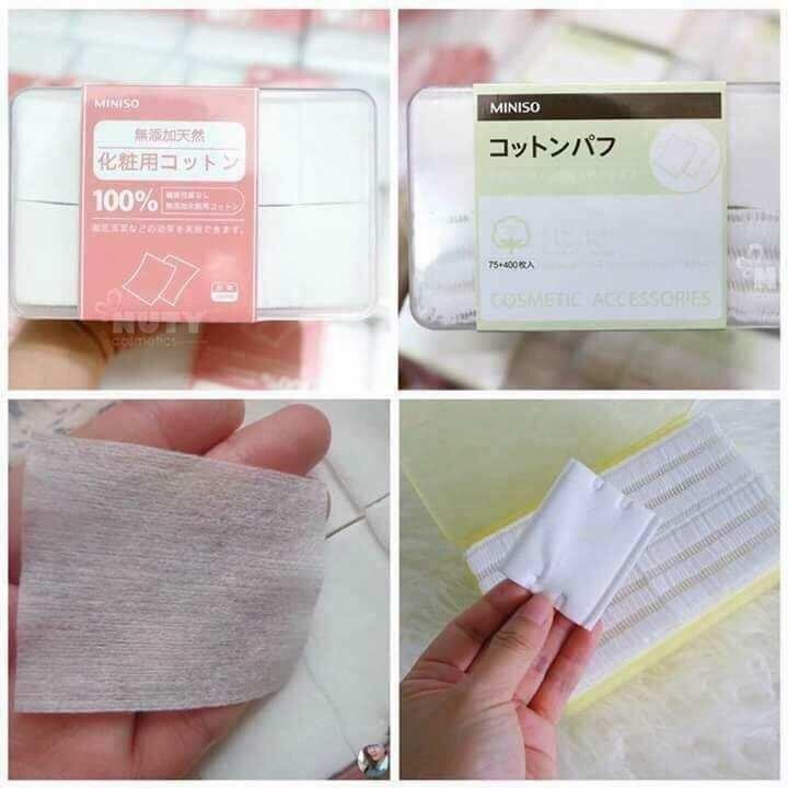 BÔNG TẨY TRANG MINISO NHIỀU LOẠI