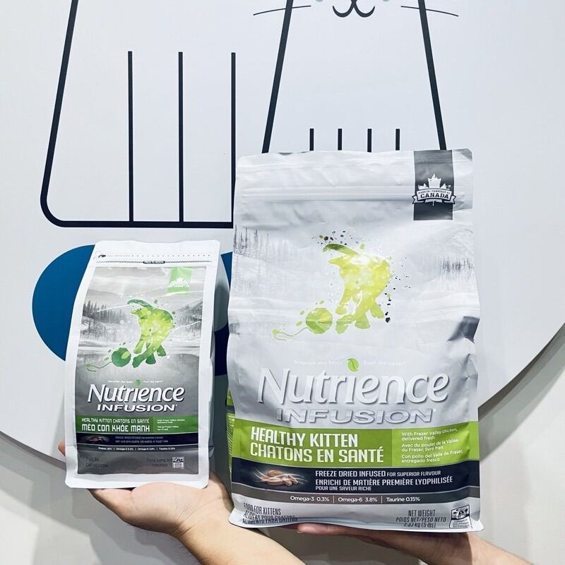 Hạt Nutrience Kitten Cho Mèo Con - Gà & Rau Củ Quả