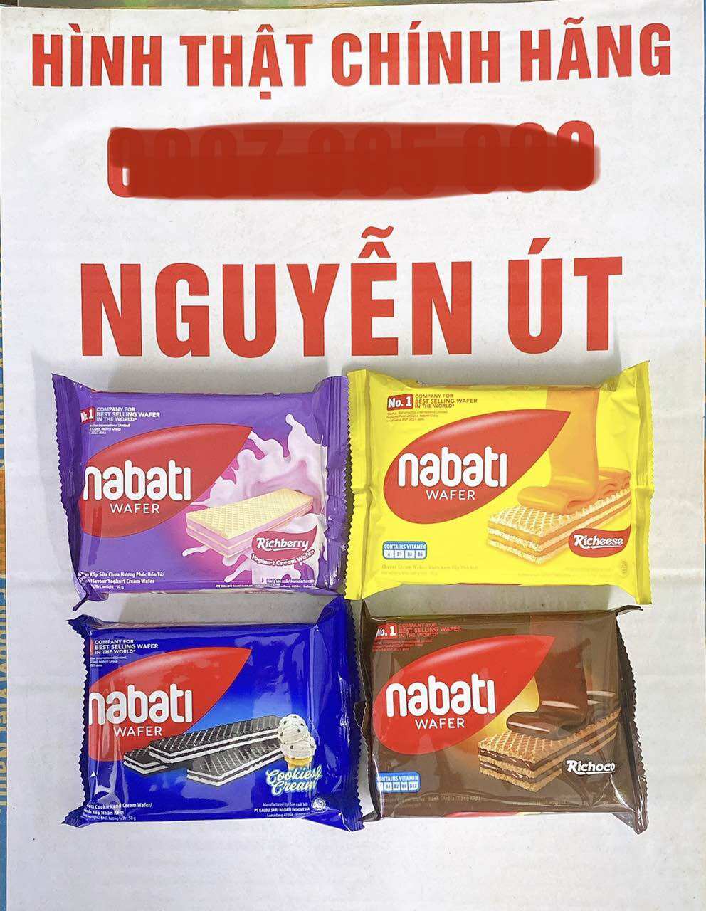 Bánh nabati gói 50g