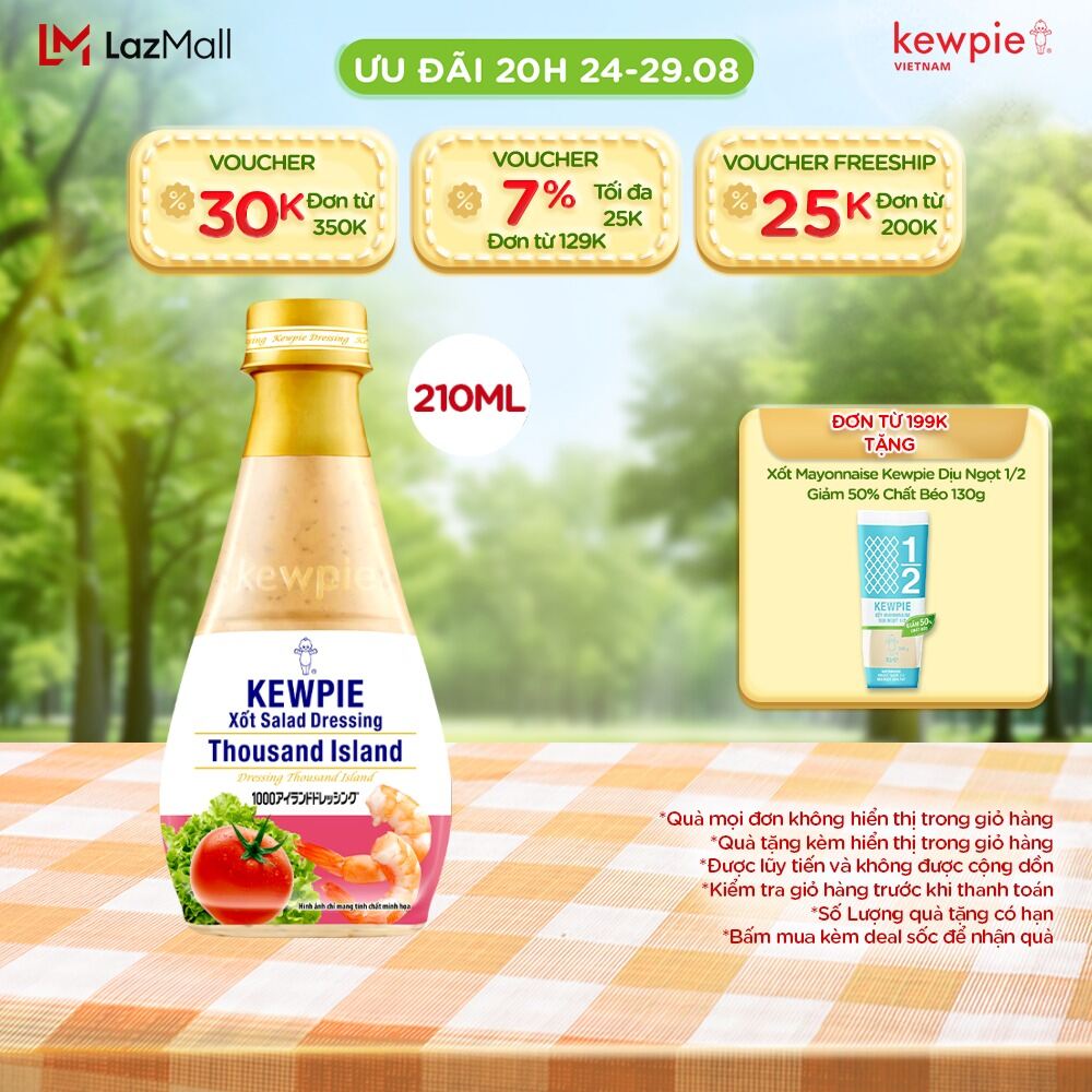 Xốt Salad Dressing Thousand Island Kewpie 210ml