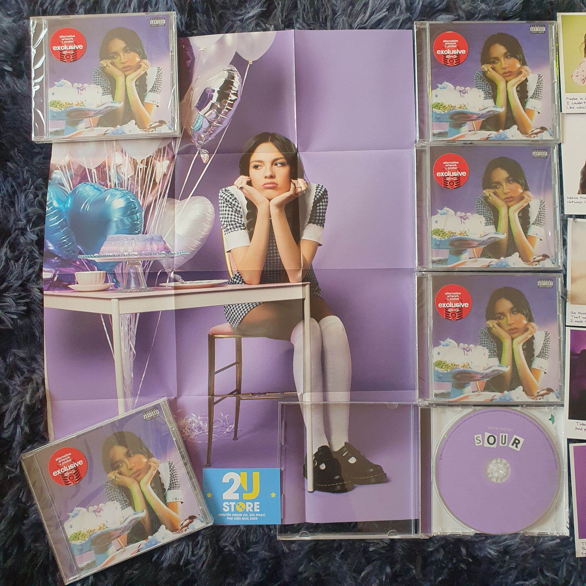 CD album SOUR - Olivia Rodrigo 2U Store CDs