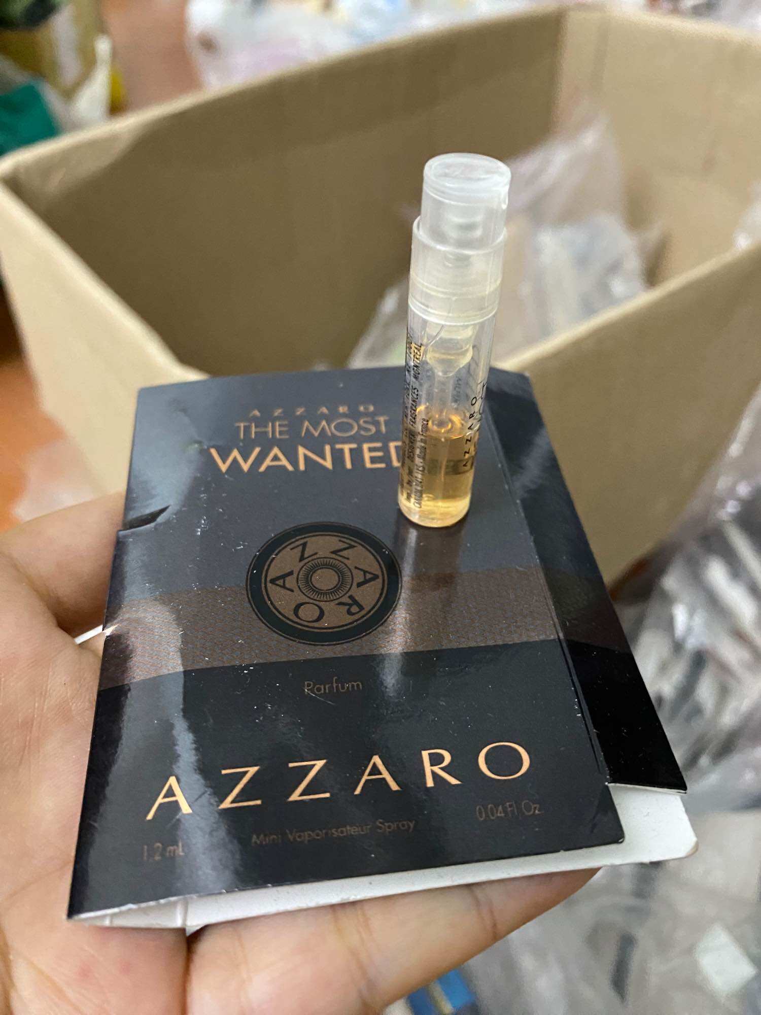 AZZARO THE MOST WANTED Eau de Toilette mẫu thử chai nhỏ