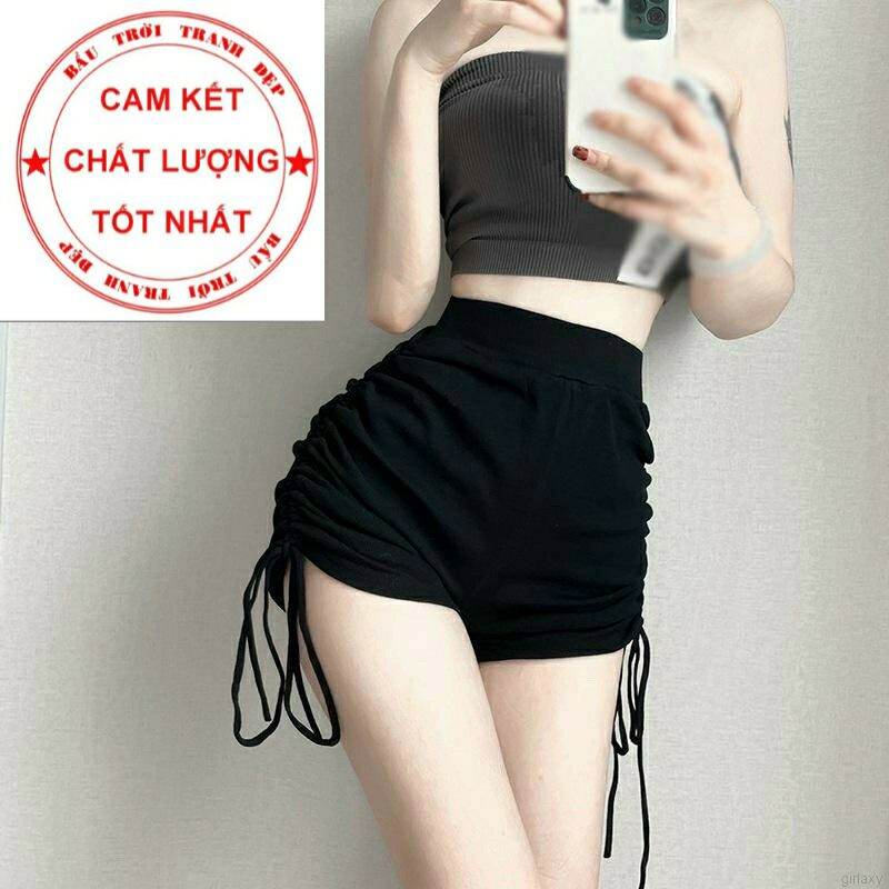 Quần rút dây 2 bên,quần short ngắn, phụng hoàng