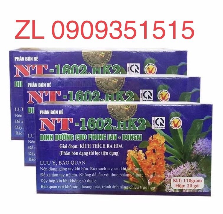 Phân tan chậm túi lọc nt 1602-hk2