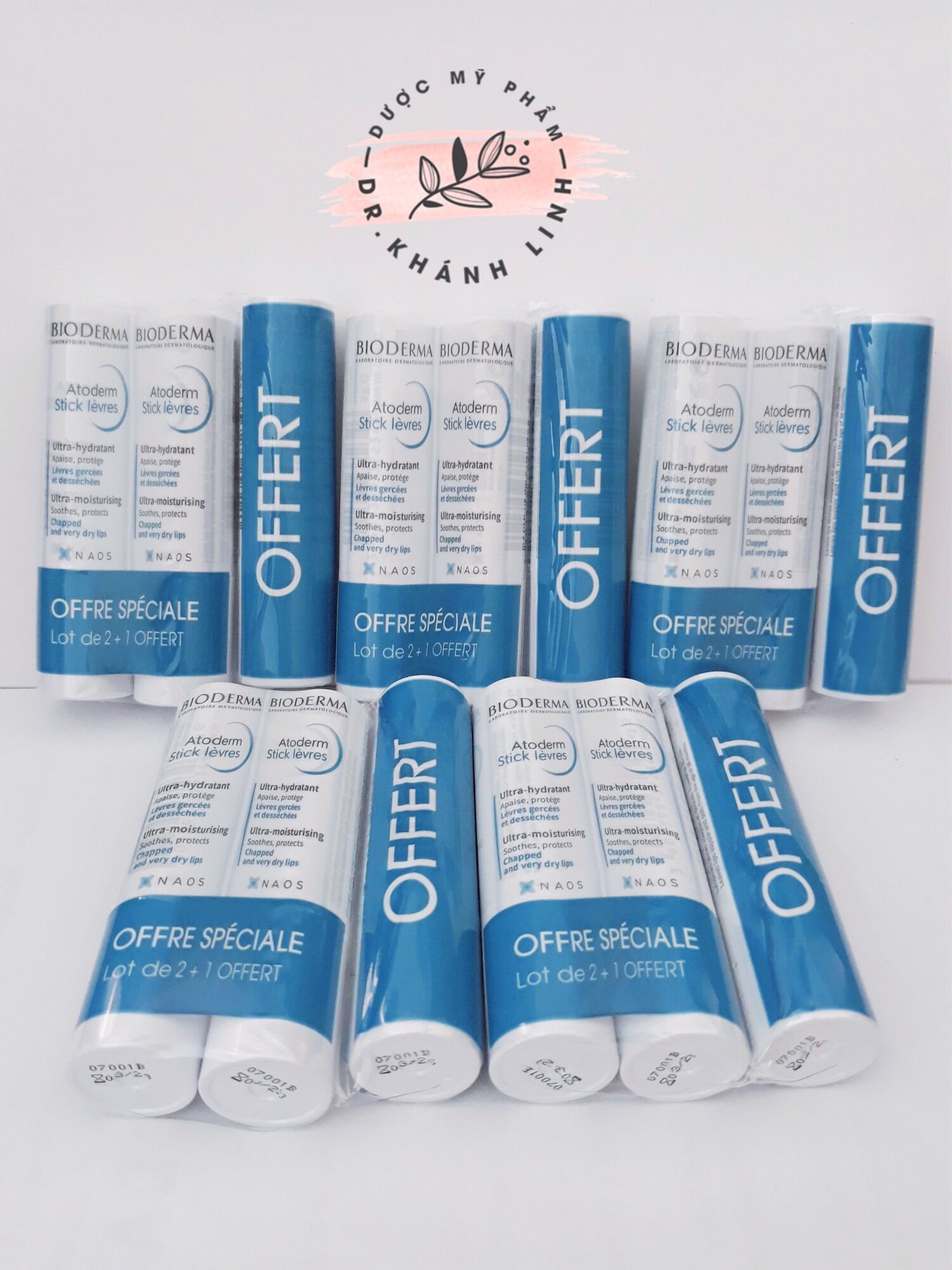 Son Dưỡng Môi Bioderma Atoderm Stick Levres 4g