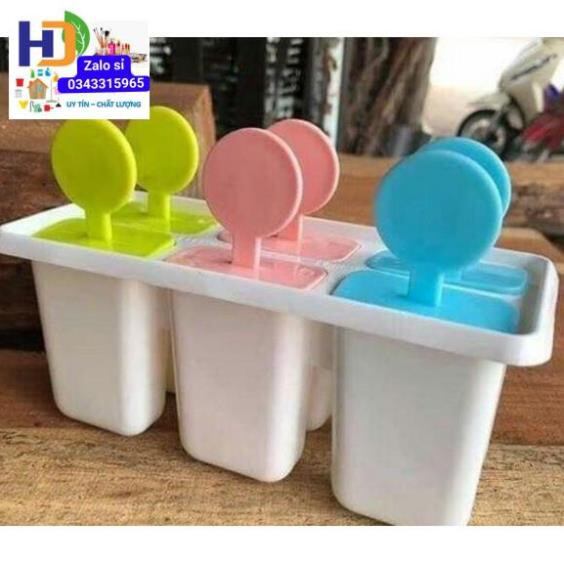 Vỉ 6 khuôn làm kem VIệt Nhật