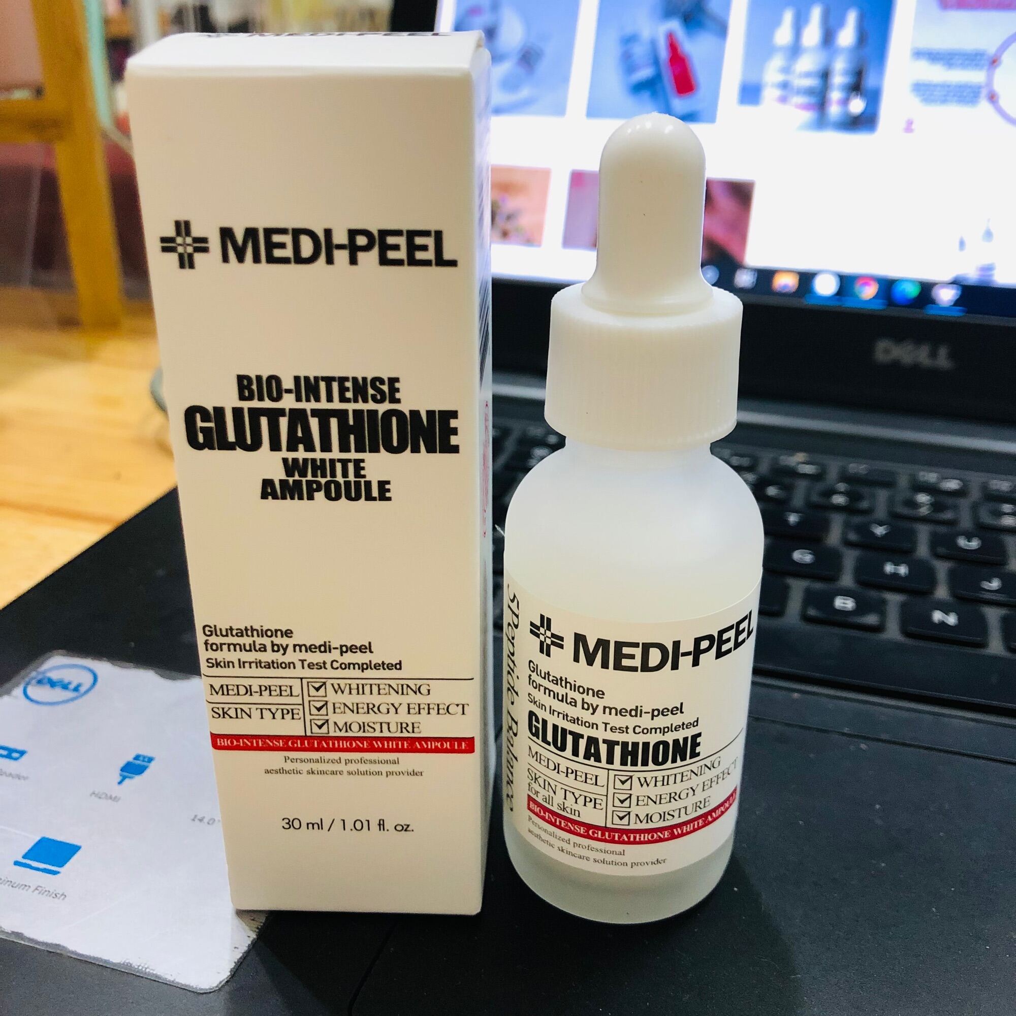 Tinh Chất Dưỡng Trắng Medi Peel Glutathione White Ampoule Serum