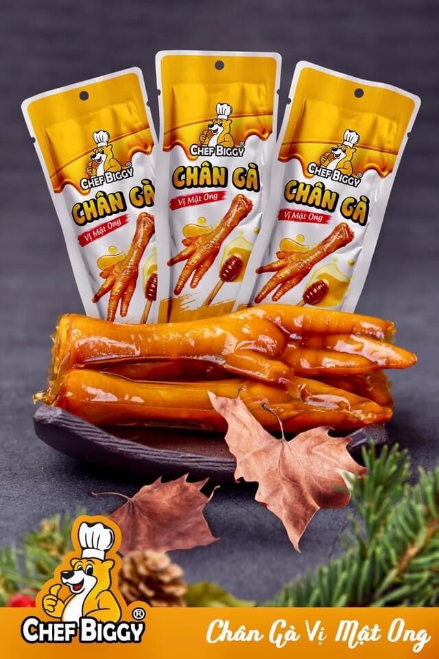 Chân gà tứ xuyên chef biggy vị mật ong